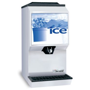 Multiplex Servend 2706332 M90 15" Countertop Ice Dispenser With 90 lb Ice Storage Capacity, 120V