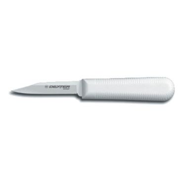 Dexter Russell 24323 3.25" SofGrip Clip Point Paring Knife with High-Carbon Steel Blade