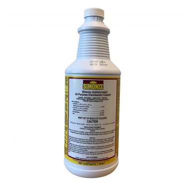 Simoniz N2635012-1 Antimicrobial All-Purpose Disinfectant Cleaner, 32 Ounce Bottle