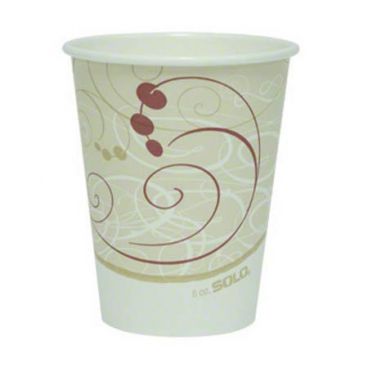 SO-378SM Single Sided Poly Paper Hot Cup 8 oz.