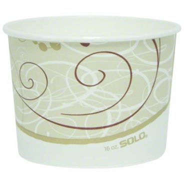 SO-VS516-S Single Sided Poly Container 16 oz.