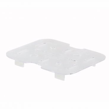 Winco SP76DS Poly-Ware 1/6 Size Clear Polycarbonate Drain Shelf