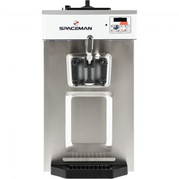 Spaceman 6236-C Gravity-Fed 12-Liter Countertop Soft Serve Ice Cream Machine With One 12L Hopper And Digital Controls, 208-230V 1-phase