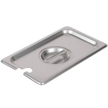 Winco SPCN 1/9 Size Slotted Stainless Steel Steam Table Pan / Hotel Pan Cover
