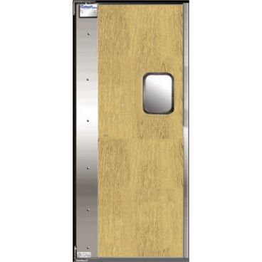 Curtron SPD-20-L-4884 48" x 84" Service-Pro Series 20 Laminate Finish Swinging Door