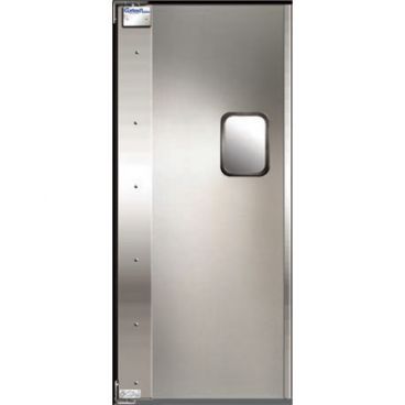 Curtron SPD-20-SS-3084 30" x 84" Service-Pro Series 20 Stainless Steel Swinging Door