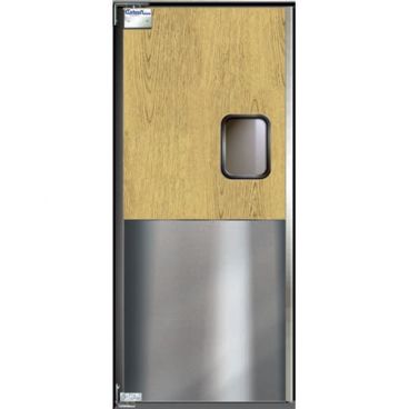 Curtron SPD-30-L-GK-3084 30" x 84" Series 30 Laminate Finish Swinging Door with Gasket
