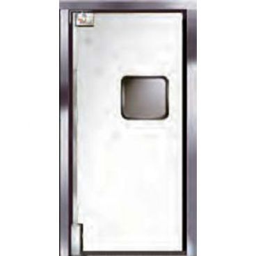 96 x 84 Curtron SPD-30-SS-DBL-9684 Service-Pro Series 30 Double Swinging Doors 18 Gauge Stainless Steel Exterior 9 x 14 Window 