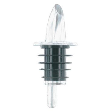 Spill-Stop 360-00 Clear Plastic Pourer With Soft Poly-Kork