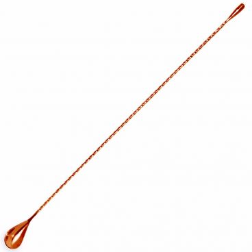 Spill-Stop 850-13 Copper-Plated 20" Droplet Mixing Bar Spoon