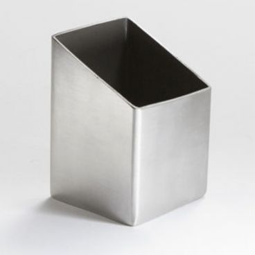 American Metalcraft SQSSPH2 Square 2" x 2 3/4" Stainless Steel Sugar Packet Holder
