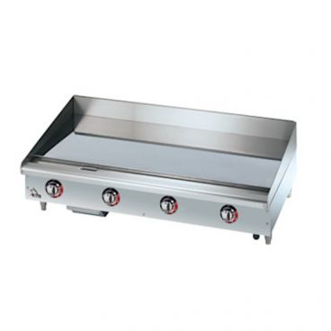 Star Max 548CHSF 48" Countertop Electric Griddle With Chrome Plate and Snap Action Thermostatic Controls - 208/240V