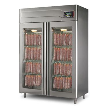 Omcan STG200TF0 (45232) Stagionello Evo 200 kg Meat Curing Cabinet - 57 1/2"