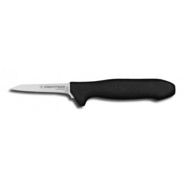Dexter Russell 26303 3.25" Sani-Safe Clip Point Poultry and Boning Knife with Black Handle