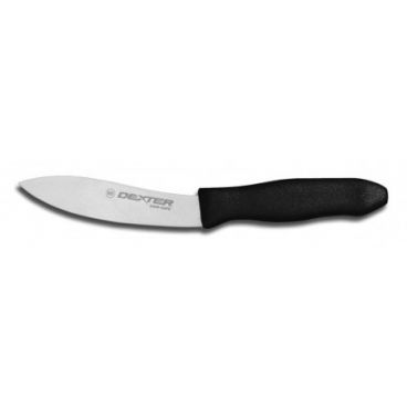 Dexter Russell 26183 Sani-Safe 5.25" Lamb Skinner with High-Carbon Steel Blade and Black Handle