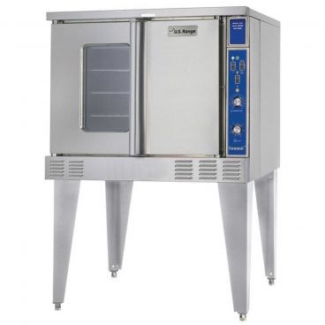 Garland SUME-100 Summit Series Single Deck Full Size Standard Depth Electric Convection Oven w/ 2 Speed Fan - 10.4 kW, 208/60/3