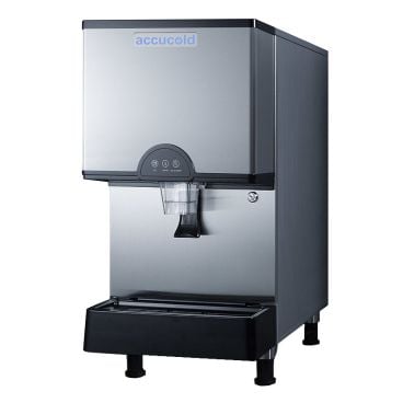 Summit AIWD282 Stainless Steel Countertop Ice And Water Dispenser With 282 Lb. Ice Production Capacity