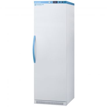 Summit ARS15PV Accucold Solid-Door 23 3/8" Wide Pharma-Vac Performance Series Upright Medical Vaccine Refrigerator With Antimicrobial Handle And 15.0 Cubic ft Capacity, 115V