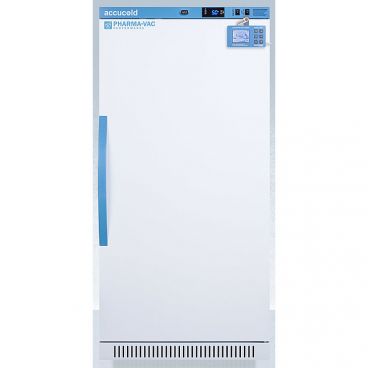 Summit ARS8PVDL2B Accucold Solid-Door 23 3/8" Wide Pharma-Vac Series Upright Medical Vaccine Refrigerator With DL2B Data Logger And 8.0 Cubic ft Capacity, 115V
