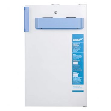 Summit FS407LBIMED2 Accucold 33.75" x 19.25" x 22.63" White Freestanding Pharmaceutical Undercounter Freezer - 2.8 Cu. Ft.