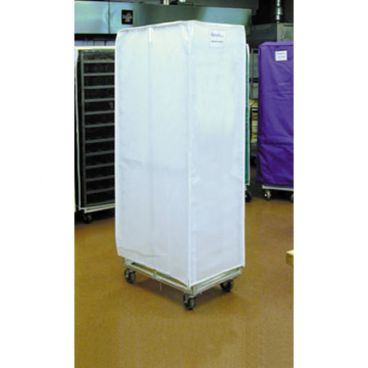 Curtron SUPRO-20-TW-NW 23" x 28" x 62" Protecto Translucent White PVC Rack Cover without Window