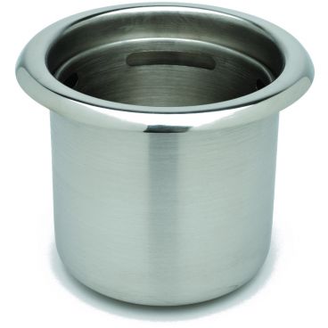 T&S Brass 006678-45 Deck-Mount 7" Diameter Stainless Steel Dipper Well Bowl And Drain Assembly