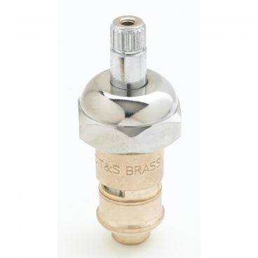 T&S Brass 012395-25 LTC Cold 3" Long Cerama Cartridge With Check-Valve And Escutcheon Bonnet For All T&S Faucets