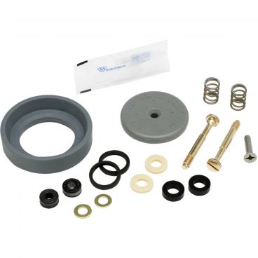 T&S Brass B-10K Repair Parts Kit For B-0107 Spray Valve With Brass Valve Stem And Gray Plastic Spray Face