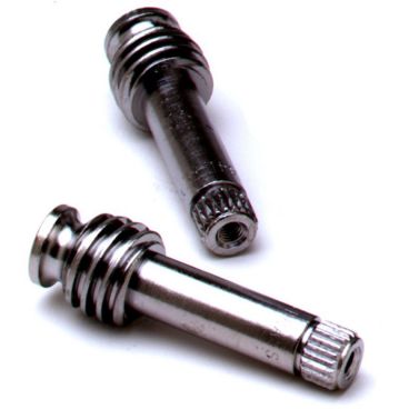 T&S Brass B-13K Repair Parts Spindle Kit For Eterna Spring-Check Spindles With RTC Right And LTC Left Chrome-Plated Brass Spindle, Plastic Spring Check Body, And Rubber Seat Disc