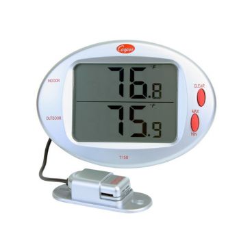 Cooper-Atkins T158-0-8 Indoor/Outdoor Digital Thermometer with Remote Sensor