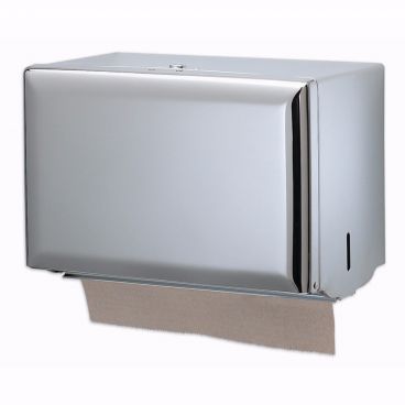San Jamar T1800XC 7-1/2" Singlefold Towel Dispenser - Chrome