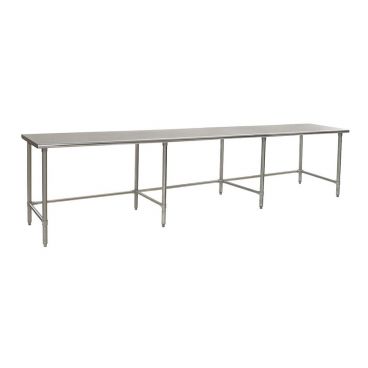 Eagle T48132GTE Open Base 48 Inch x 132 Inch Work Table