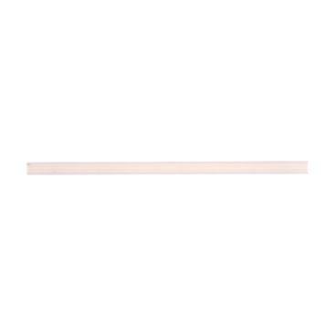 Tablecraft 100101 7-3/4" Unwrapped Natural Plastic Straws
