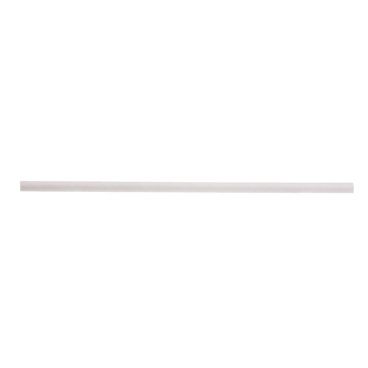 Tablecraft 100128 7-3/4" Unwrapped Solid White Paper Straws