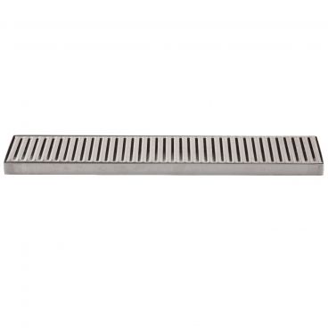Tablecraft 10482 Stainless Steel Drip Tray, 19" x 4-1/2"