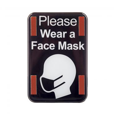 Tablecraft 10707 "Wear a Face Mask" Rectangular Sign