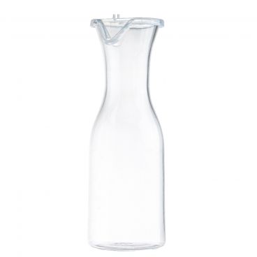 Tablecraft 10717 36 oz Clear Plastic Carafe with Lid