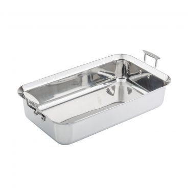 Tablecraft 123504 Tri-Ply 11-1/4 qt Full Size Serving Pan with Handles