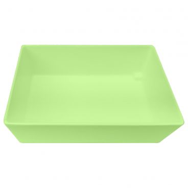 Tablecraft CW5024MM Simple Solutions 1/4 Size Modern Mint Cast Aluminum Bowl
