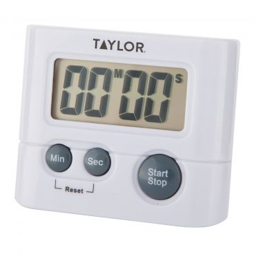 Taylor 582721 White Digital Pocket Kitchen Timer