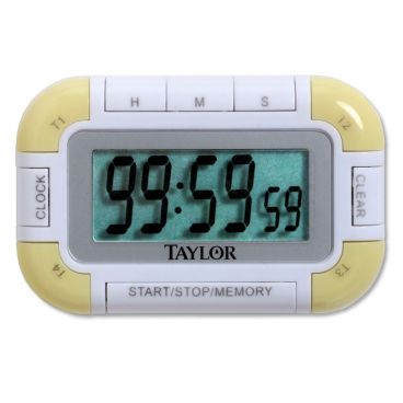 Taylor 5862 Digital 4 Channel Pocket Kitchen Timer