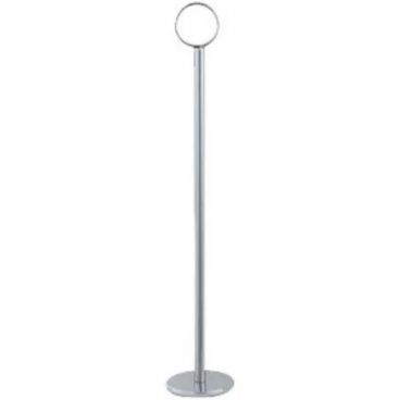 Winco TBH-12 12" Stainless Steel Table Number Holder