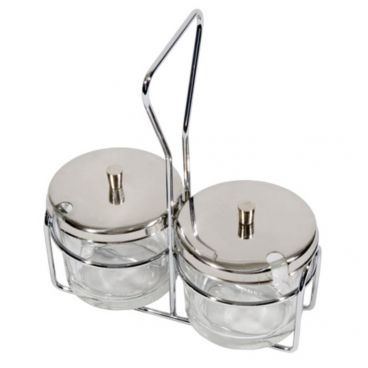 Town 19826 8 Oz. Stainless Steel Condiment Server Set