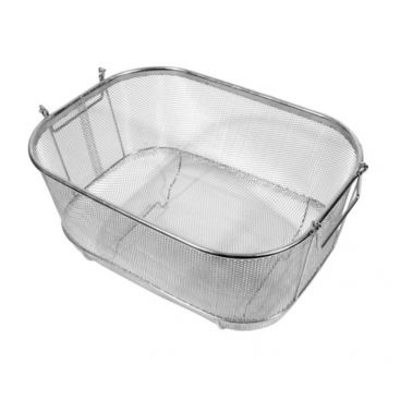 Town 42950 9.5" Stainless Steel Bar Sink Strainer Basket With Mesh Wire