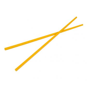 Town 51316Y Yellow Plastic 10.5" Long Chopsticks