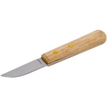 Town 47402 7 1/4" Long Onion Knife With 2 1/2" Long Stainless Steel Blade And Riveted Wood Handle