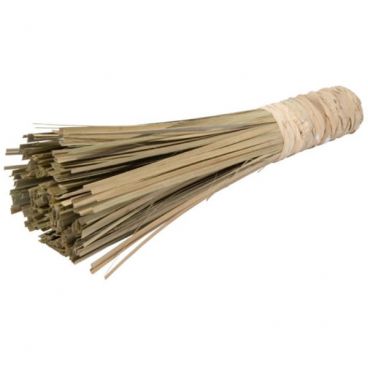 Town 53180 11" Long Asian-Style Bamboo Wok Brush With 4" Brush Face