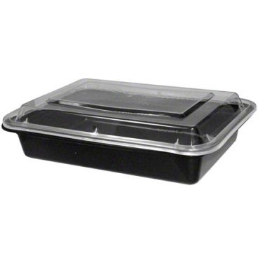 TP-MT6310B Rectangular Microwaveable Combo Container 28 oz.