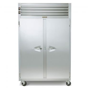 Traulsen ADT232DUT-FHS - 2 Section Spec-Line D-Width Solid Door Refrigerator/Freezer