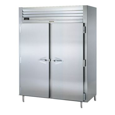 Traulsen AHT226WUT-FHS Spec Line 40.8 Cu. Ft. Two Section Wide Solid Door Shallow Depth Reach-In Refrigerator